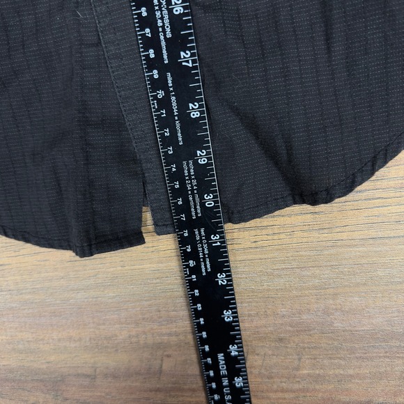 Wrangler Mens Black Western Cowboy Embroidered Button Down Shirt Small WTMH50674 - Picture 6 of 6